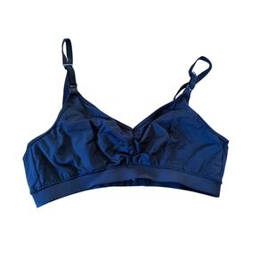 Bodily Everything Bra Black Maternity Nursing Bralette Size Medium Wire-Free